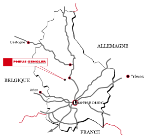 Plan du Luxembourg